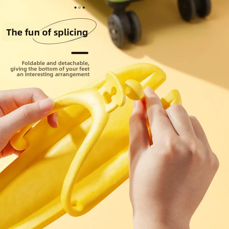 Travel Foldable Slippers Portable Female Shower Bathroom Non-slip Swimming Men's Business Trip Non-essential Supplies