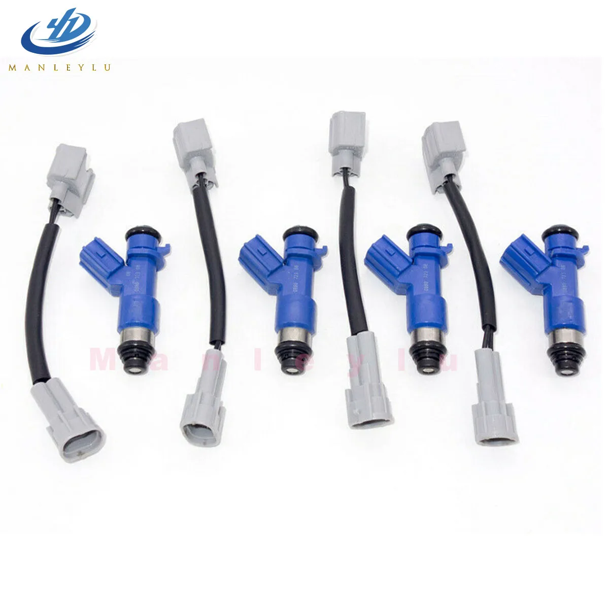 4 Stück/Set 410cc RDX Kraftstoffeinspritzdüse mit /OHNE Stecker für Honda Acura 07-12 Civic Integra RSX K20 K24 B16 B18 16450-RWC-A01