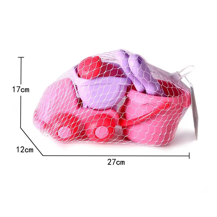 5개/세트 야외 해변 장난감 어린이용 부드러운 고무 모래놀이 도구 여름철 어린이 모래놀이 장난감