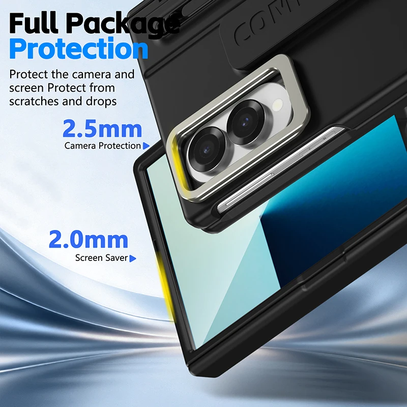 Lens Stand Phone Case For Samsung Galaxy Z Fold 8 Ultra 7 6 5 4 3 Case With S Pen Slot Stylus Fold 7 Fold 8 Protector Cover view 4