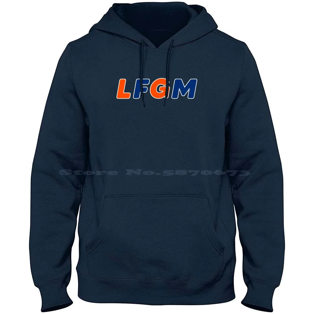 Lfgm Baseball 100% Pure Cotton Hoodie Tshirt Francisco Lindor Jacob Degrom Lfgm Mets Baseball Max Scherzer Luis Guillorme Tylor