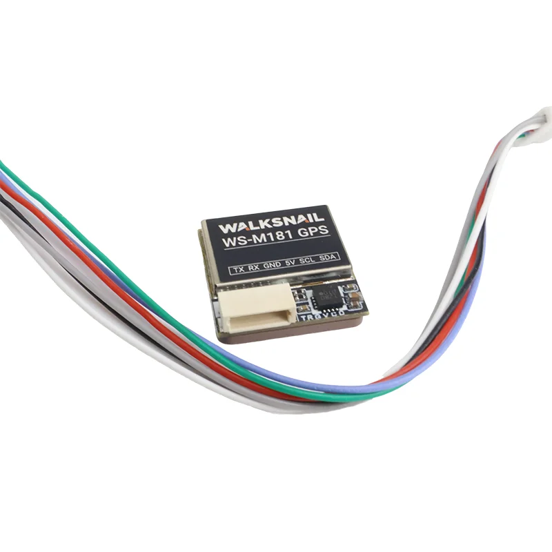 هوائي السيراميك وحدة GPS Walksnail WS-M181 M10 تحديد المواقع طويلة المدى GNSS المدمج في QMC5883 البوصلة ل RC FPV حرة DIY