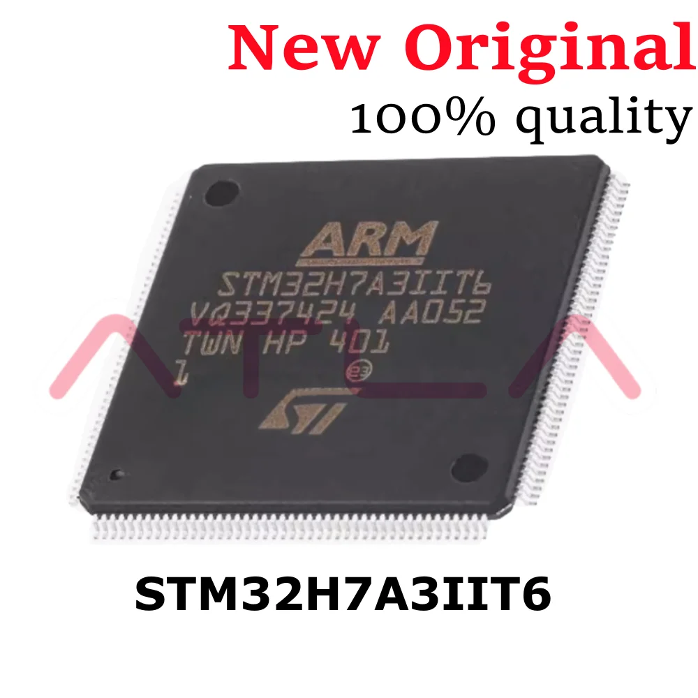 

1-10PCS STM32H7A3IIT6 QFP-176 ARM Cortex-M7 MCU 280MHz 2MB Flash 1.4MB SRAM Dual-Bank Flash Industrial-Grade