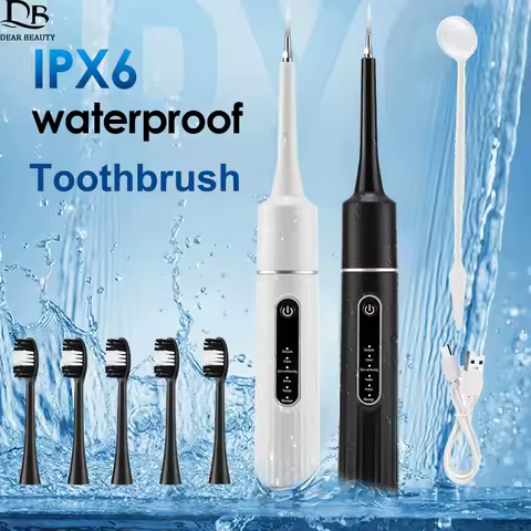 New Electric Toothbrush Sonic Vibration Dental Scaler Stain Calculus Tartar Remover Teeth Whitening Kit Tooth Cleaner Oral Care