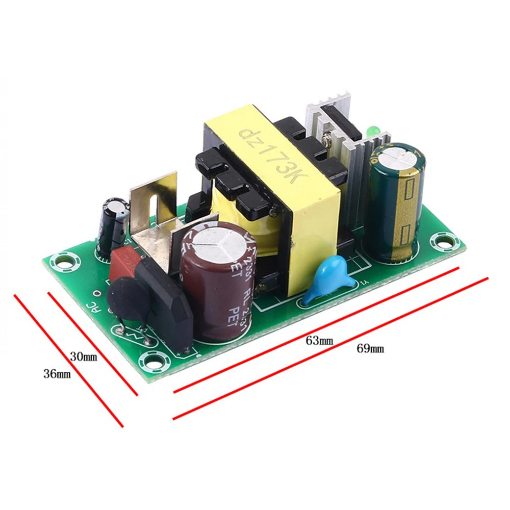 

AC100-265V to DC24V 1.5A power Supply Module Regulated AC to DC Switching Power Supply Module 36W Step-down Power Supply Board