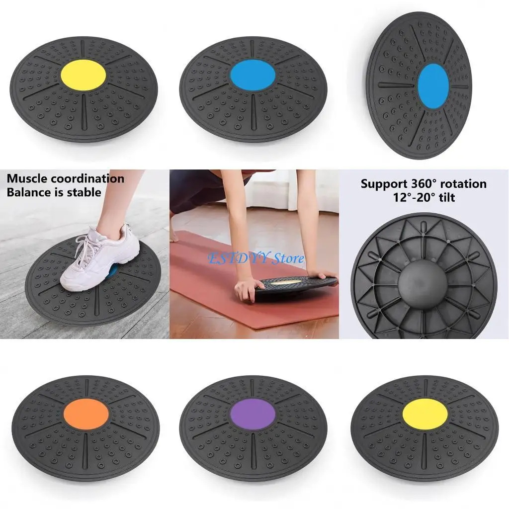

G6DE Balance Board for Standing Desk, Training Exercise Balance Stability Trainer Wobble Balance Board, Stability Board
