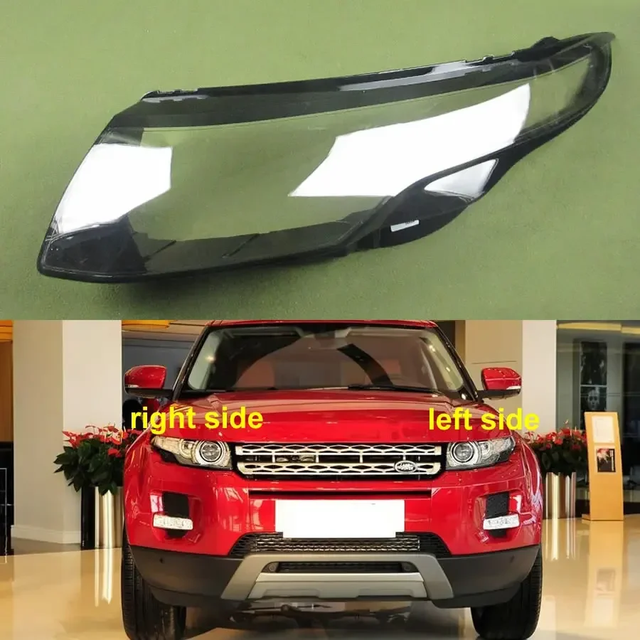 Headlamp Shell Transparent Headlight Cover Lamp Shade Lampshade Lens Plexiglass For Land Rover Range Rover Evoque 2012-2020