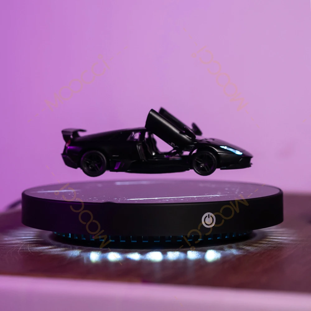 

High Quality 1:36 Magnetic Levitating Mini Lamborghini Floating 3D Alloy Metal Model Boy's Gifts Decorations Diwali Diecast Car