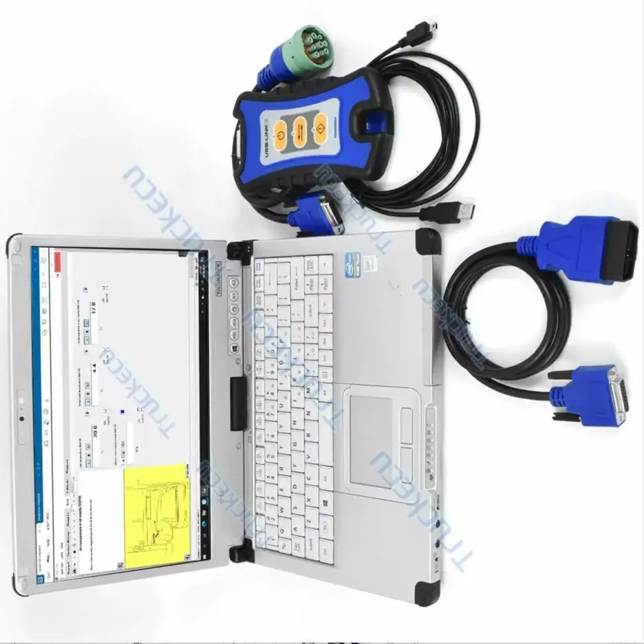 

C2 Laptop Diagnostic Tool Universal Truck Excavator Ddl for Nexiq Adapter Scanner for Nexiq3 121054 DPA5 Usb Link 3 Data Link