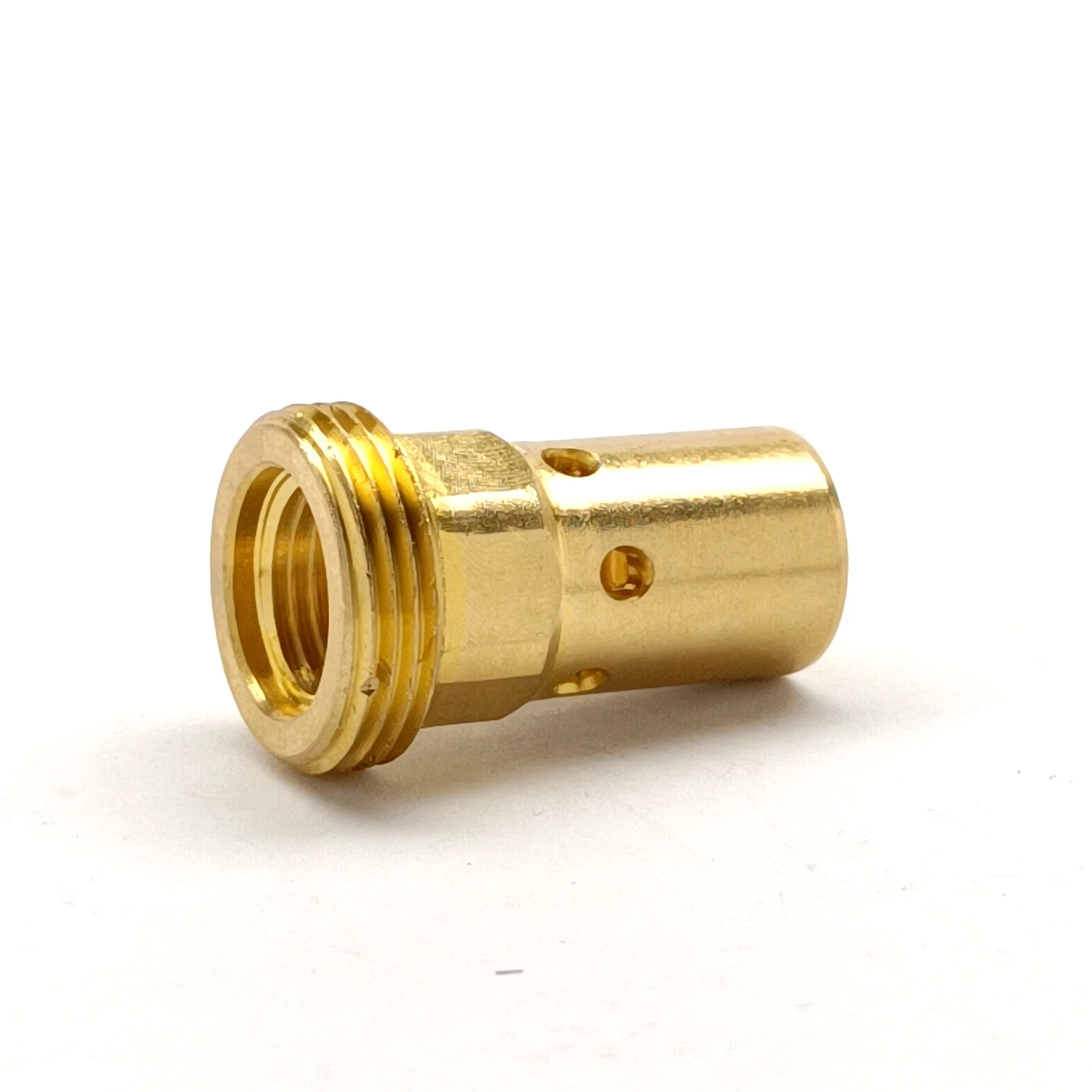 5 Pieces 142.0022 MB 401 501 401D 501D Mig Torch Gun M8 Tip Holder Adapter Gas Diffuser Water Cooled 500A Brass Red Copper