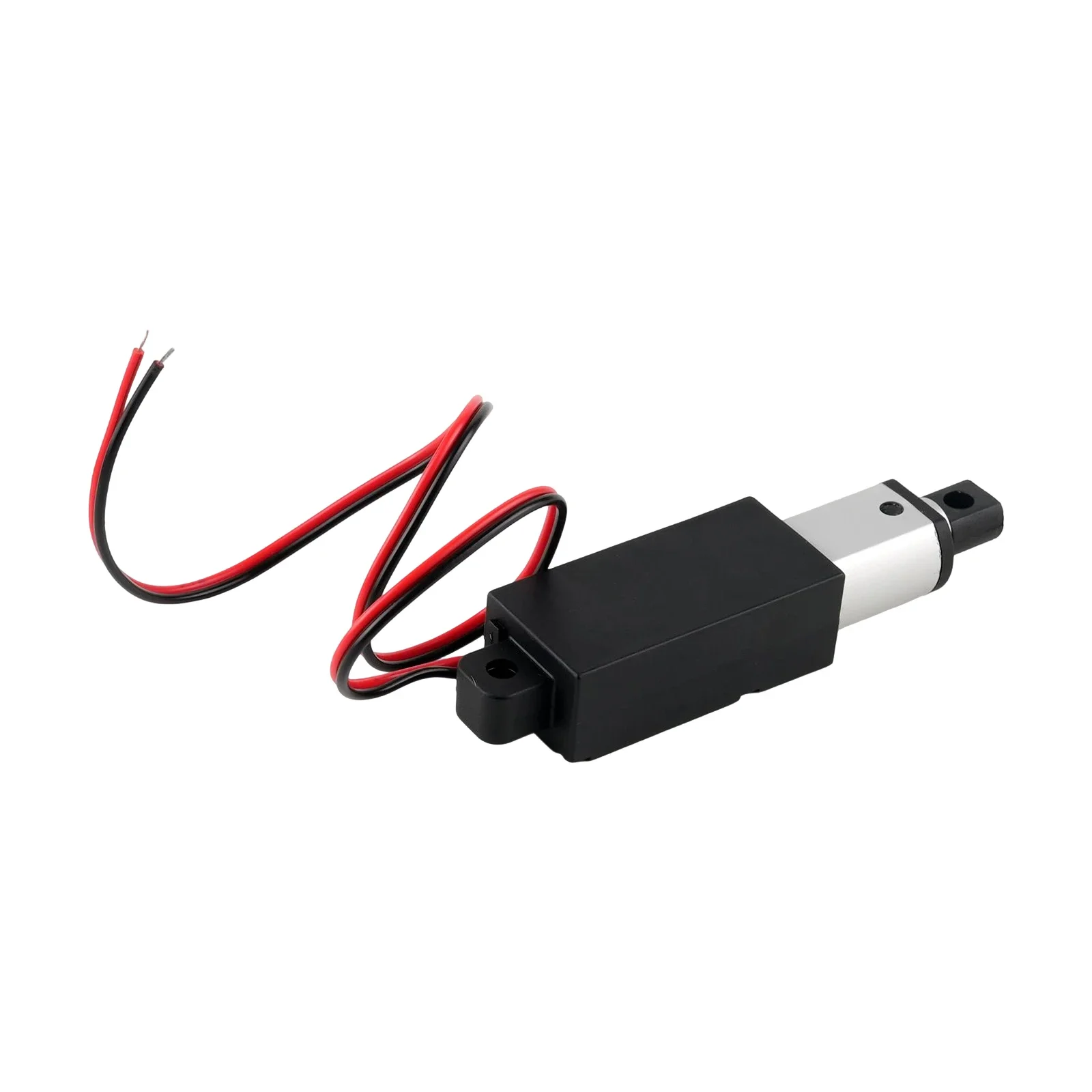 DIYmall 12V DC Small Linear Actuator 10mm Stroke 8mm/s 70N Electric Push Rod for Cabinets Window Opener with Free Bracket