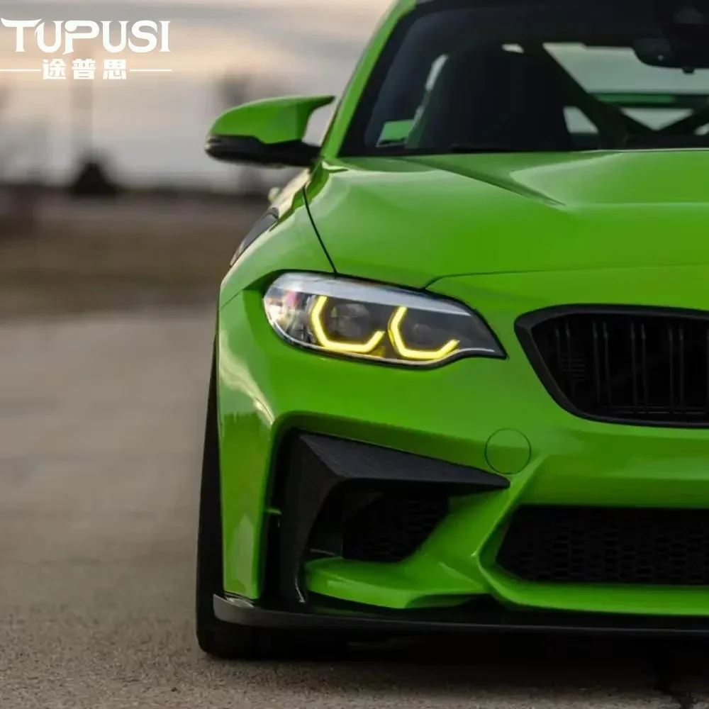 Placas LED DLR olho de anjo amarelo para BMW Série 3 F34 GT 2015 2016 2017 2018 2019 Luz de circulação diurna 63117470425 63117470426