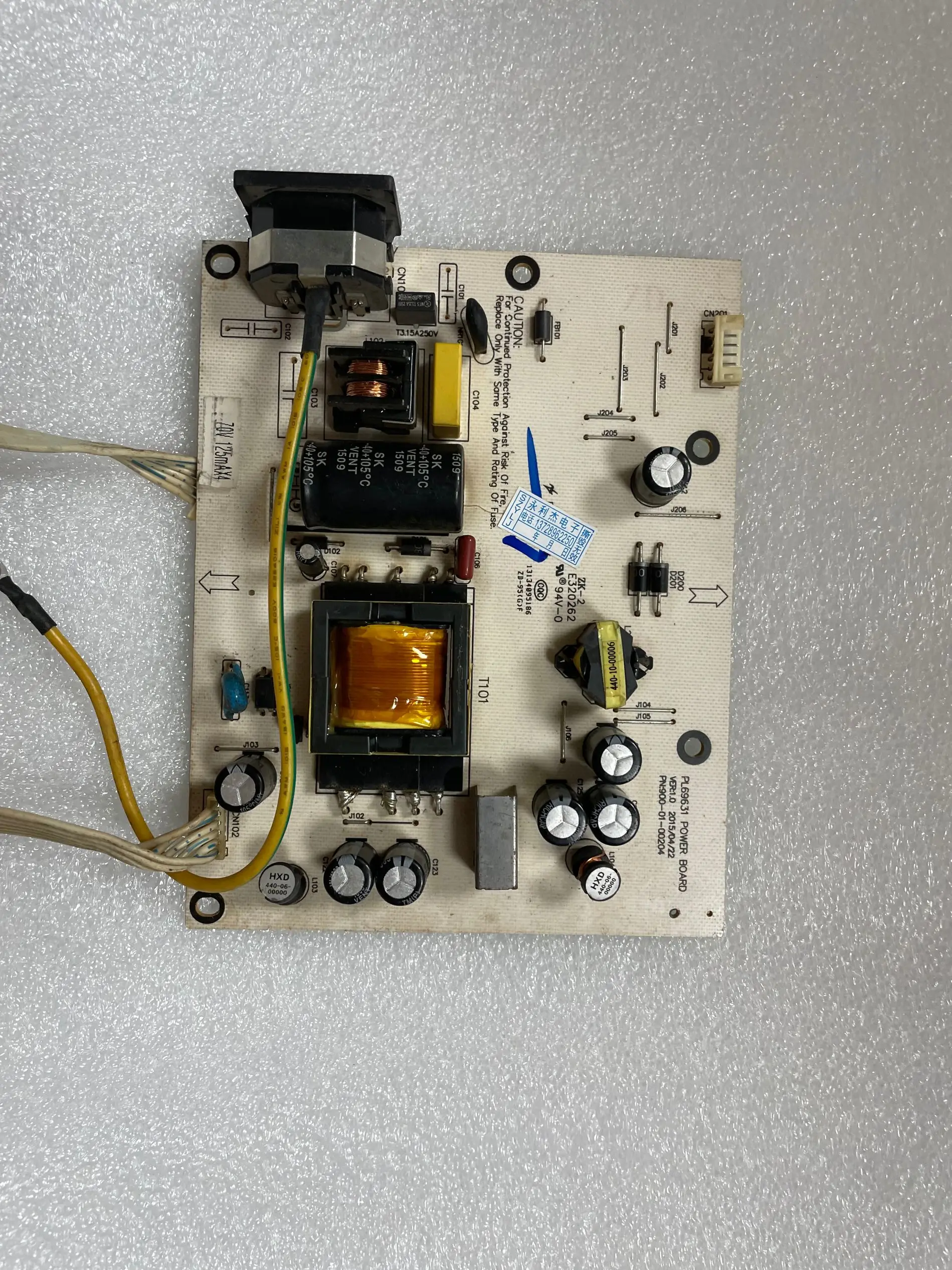 

900-01-00204 power board PL69631 LED6 pin stock