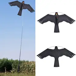 Bird Scarer Emulation Flying Hawk Drive Bird Kite For Garden Scarecrow Yard Farm Home Breeze Bird Garden Farm Scarecrow