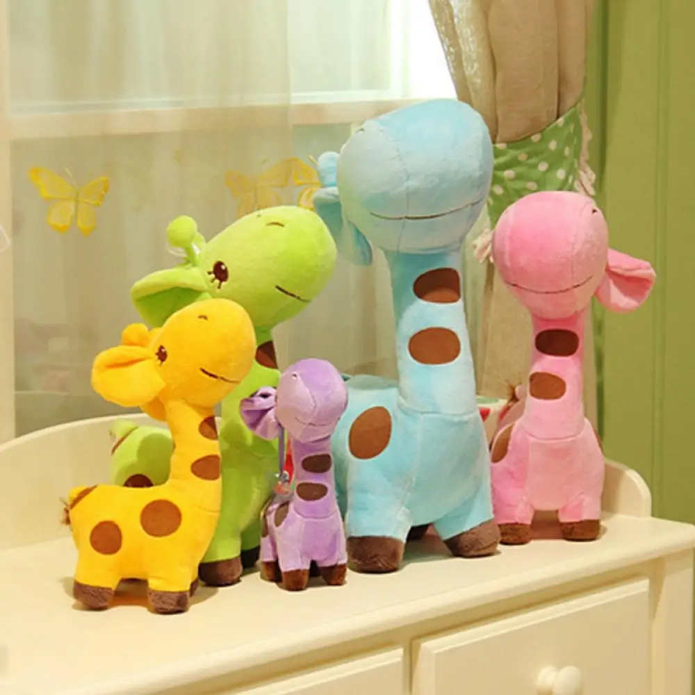 

Модная игрушка-подарок на свадьбу, день рождения, животное, олень, 18 см, жираф