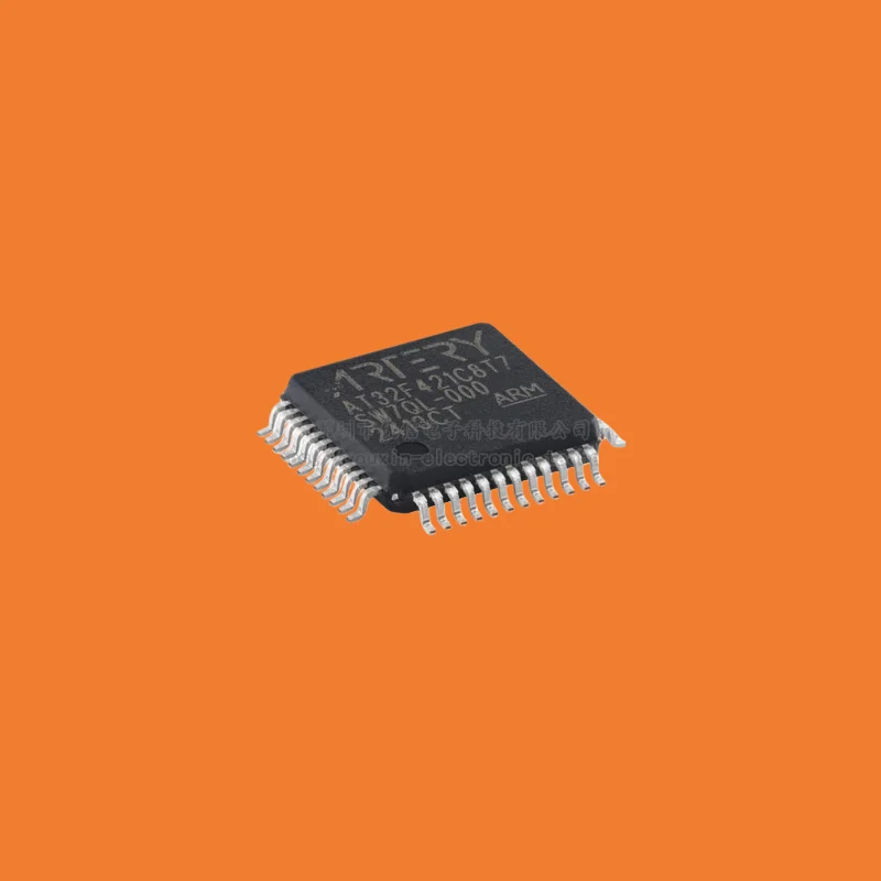 10pcs/Original genuine AT32F421C8T7 LQFP-48 ARM Cortex-M4 32-bit microcontroller MCU