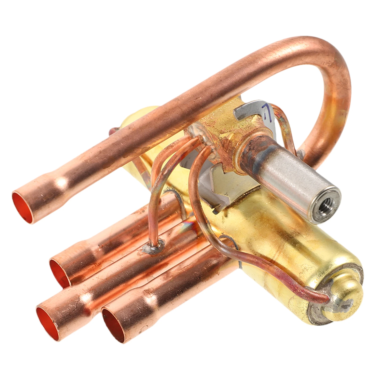 

Air Conditioning Four-way Reversing Valve 1P Wireless Coil Durable Construction Refrigeration Valve Maintenance Accessory Room