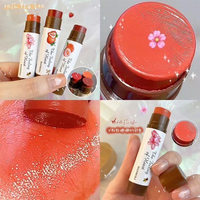 

Cute Colored Lipstick Moisturizing Lip Tint Long-Lasting Waterproof Change Color Lip Balm for Women Korea Lips Makeup Cosmetics