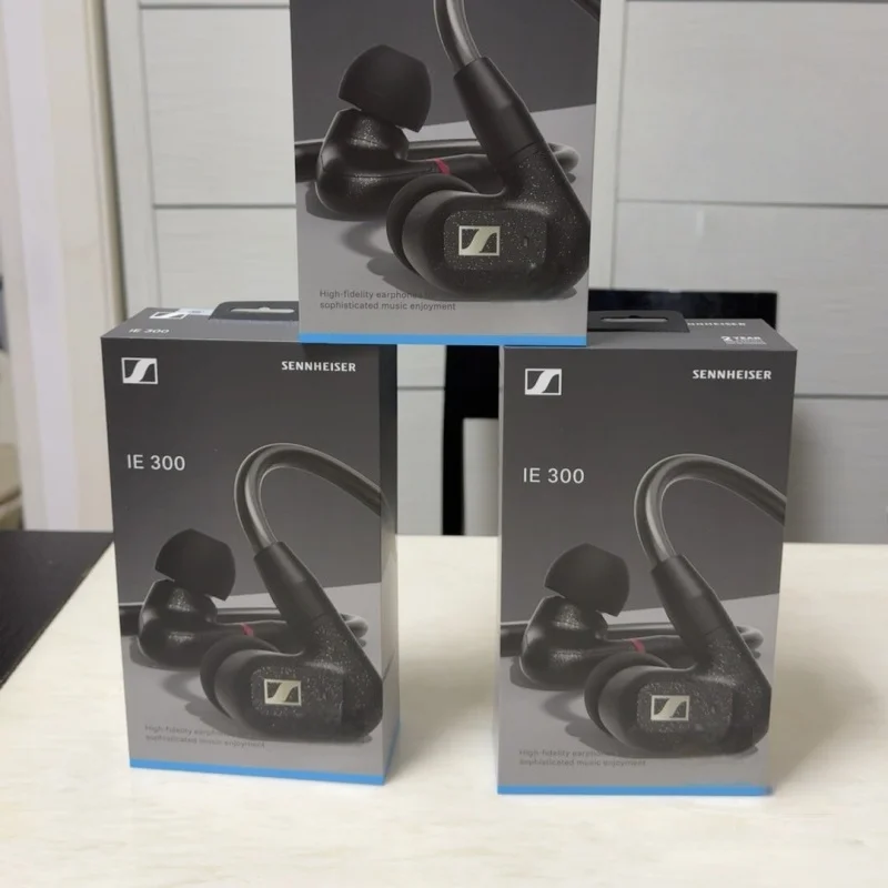Écouteurs filaires Sennheiser IE300, écouteurs filaires de haute qualité, casque stéréo HIFI, écouteurs intra-auriculaires pour la course et le sport