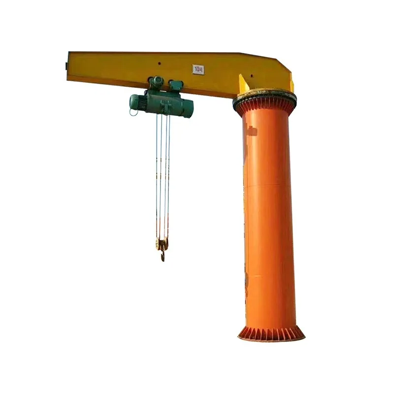 jib crane column type slip ring lathe warehouse remote control automatic cantilever crane