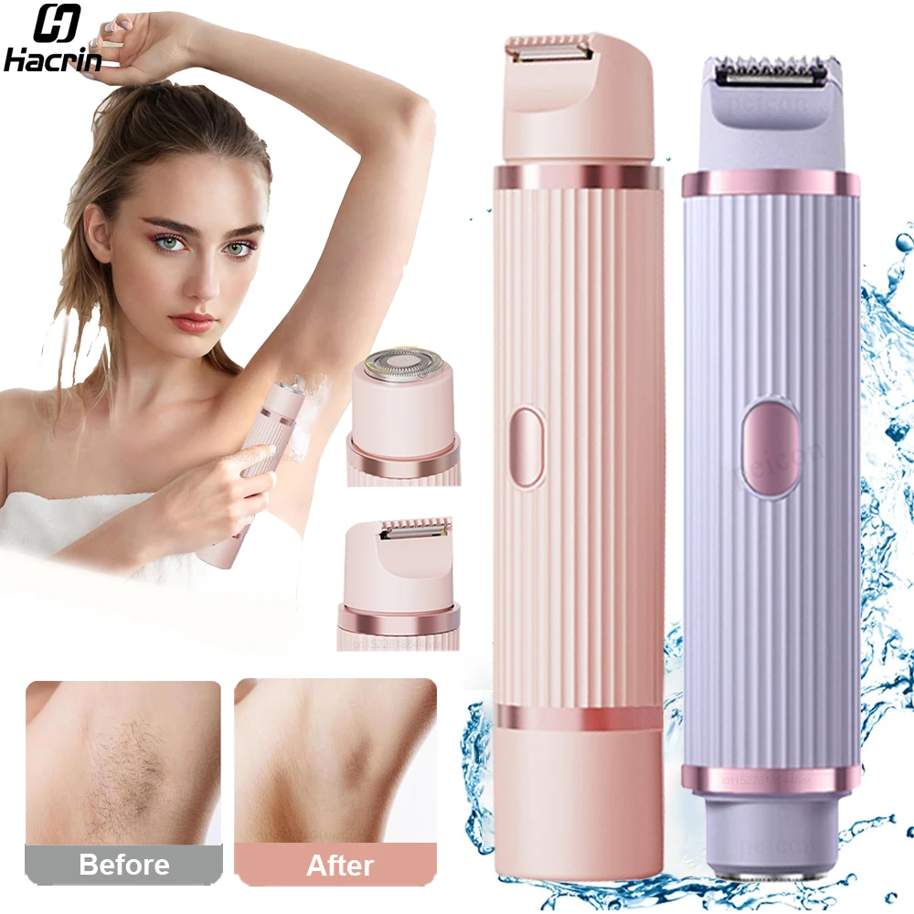 

Electric Shaver for Women Hair Remover Female Epilator Bikini Trimmer Electric Razor for Women Bikini Body Leg Underarm Mustache
