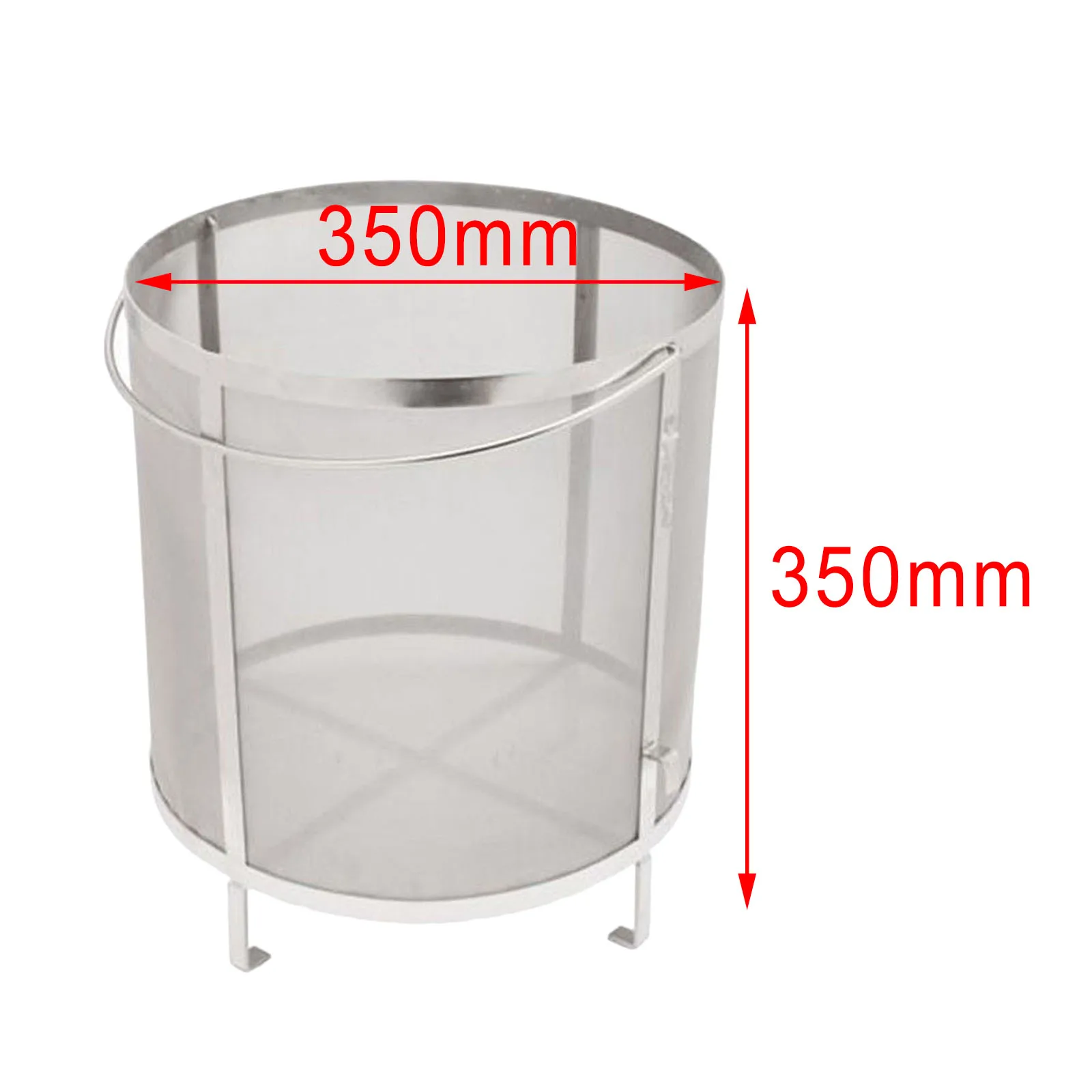 Dry Beer Hopper Filter Stainless Steel Hopper Spider Beer Filter 250 Mesh for Home Brewing Kettle 310x350mm/330x330mm/350x350mm