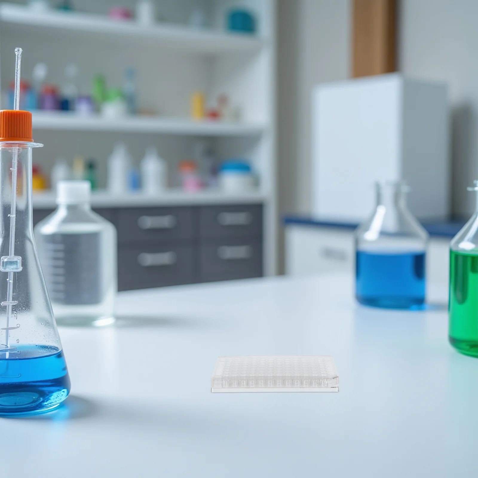 

10Pcs Cell Culture Plate High-Clarity Plastic Petri Dish for Biological Analysis Sterile Mold Test Dishes with Lids