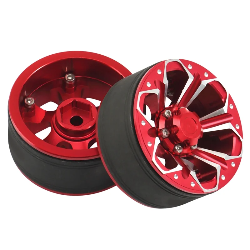 

Практичная 4 шт., 115 г/шт., сверхмощная ступица обода колеса с бисером 1,9 для 1/10 RC гусеничного автомобиля Axial SCX10 Traxxas TRX4 RC4WD D90 VS4-10,