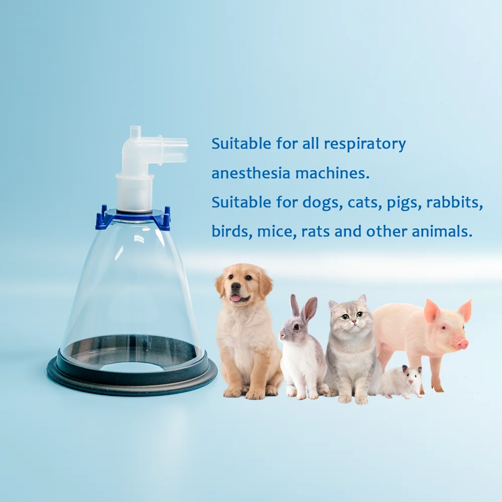 High Quality Veterinary Equipment Pet Dog Oxyge Mask Animal Mask