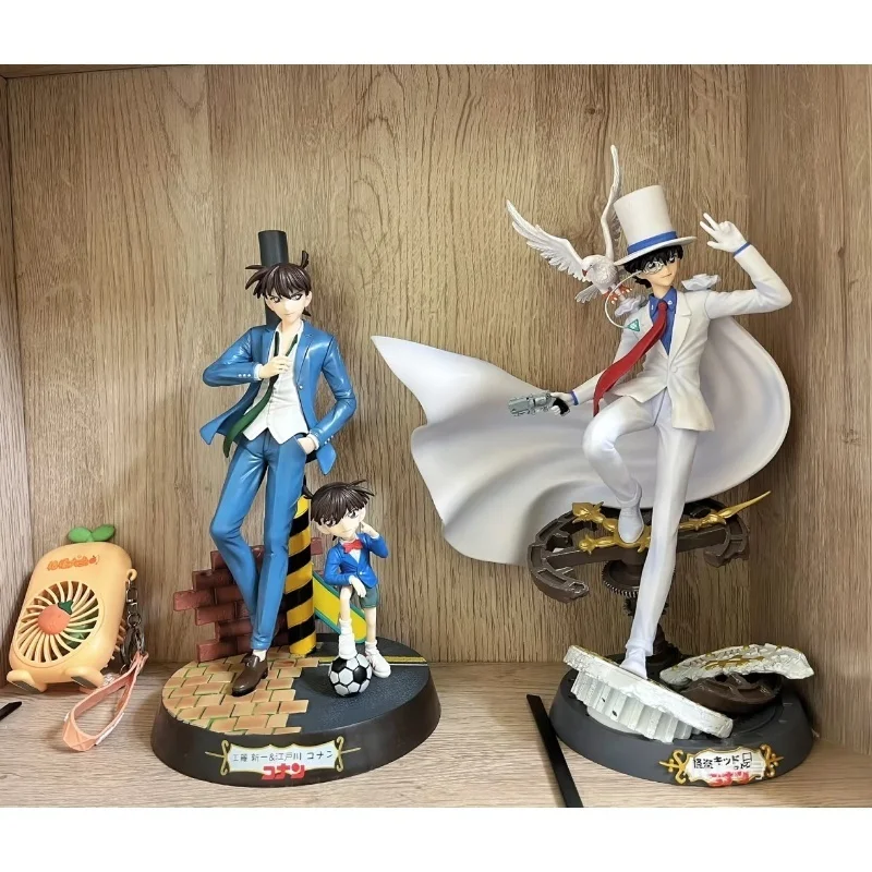 

Hot Anime Detective Conan Kudou Shinichi Figure Jimmy Kudo Case Closed Anime Figures Statue Pvc Figurine Model Festival Gift Toy