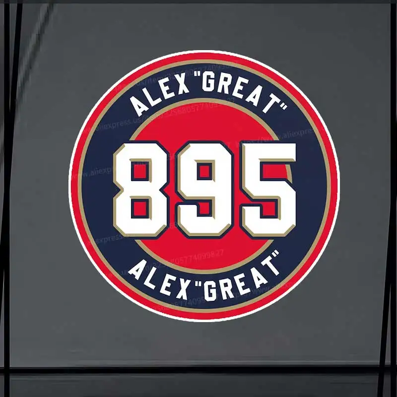 

895 Ovi Alex Great All Time Goals Leader Car Sticker Waterproof Vinyl Decal on Bumper Rear Window Laptop Car Accessories SH1141