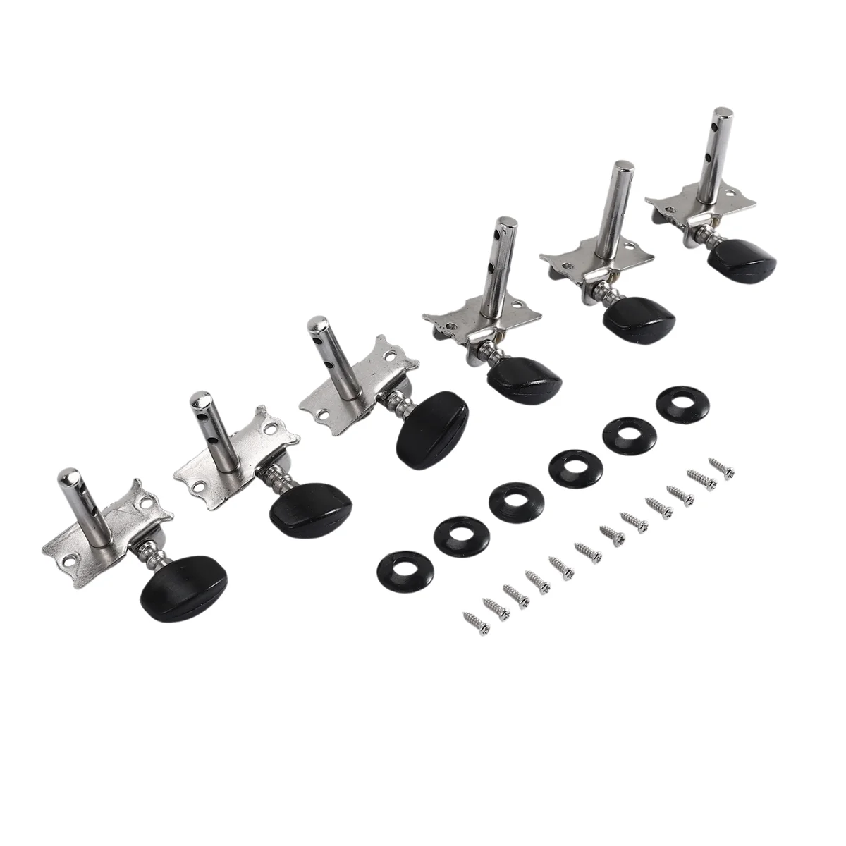 AT77 6 шт. 3R3L колки для настройки гитары открытые колки для акустической народной гитары колышки для настройки колков детали тюнера