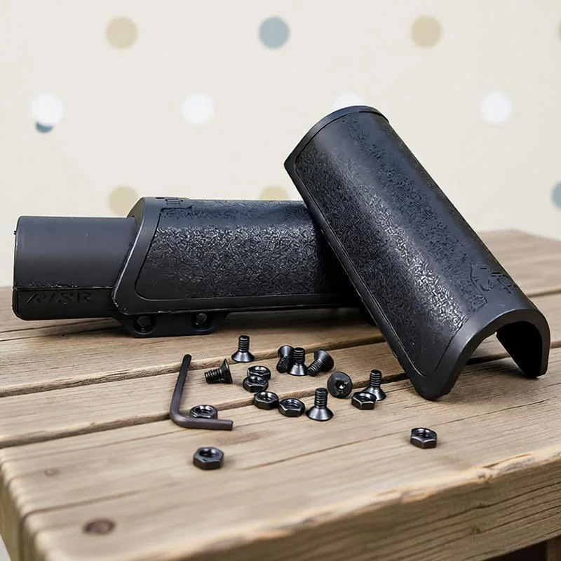 

CTR Cheek Rest with Height Increase Pad & Rear Nylon Support for SMR/AR Support (Adjustable Cheek Pad)