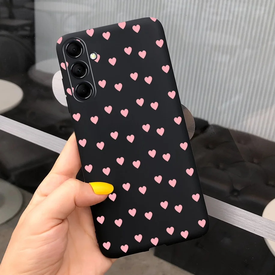 For Samsung A54 A34 5G Case For Samsung A24 4G Cover Cute Daisy Slim Matte Soft TPU Phone Funda For Samsung A 24 A 34 A 54 Coque
