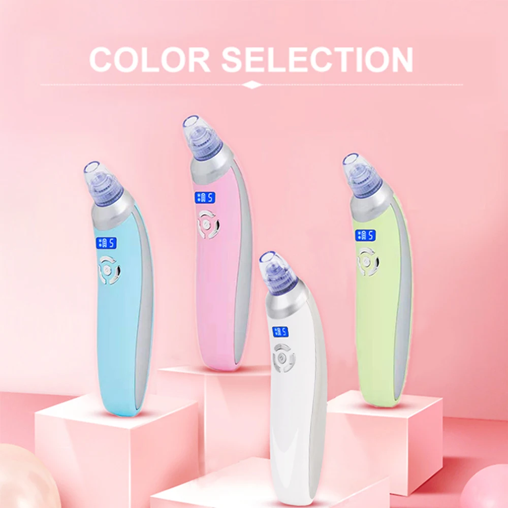 

Facial Blackhead Remover Electric Vacuum Suction Face Pimple Acne Pore Cleaner Face Deep Cleansing Skin Care Tools Dropshipping