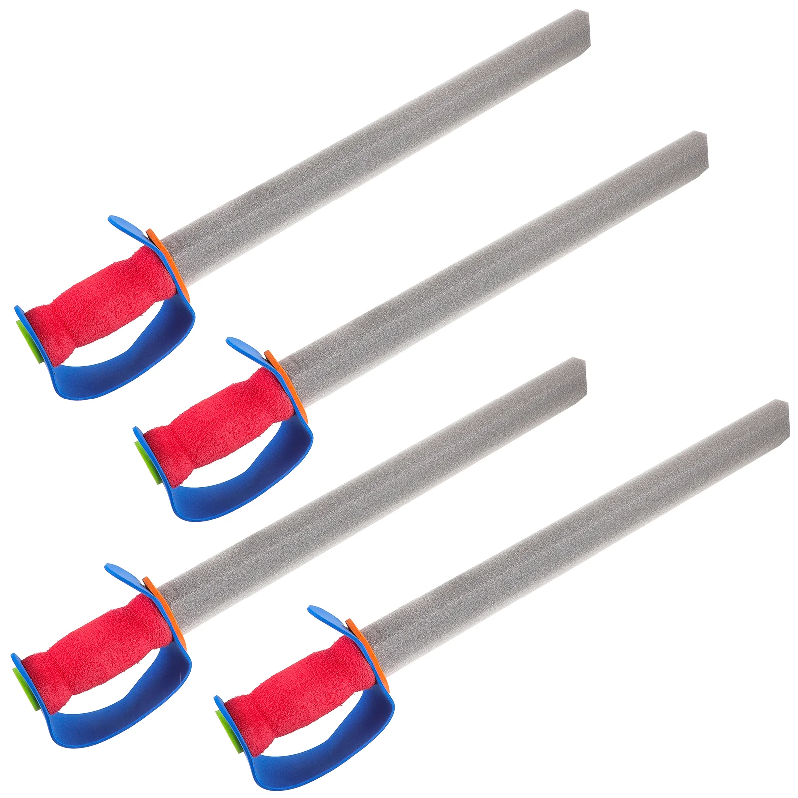 4 Pcs Safety Fencing Toys Toddler Training Swords Foam for Kids Set Performance Foams