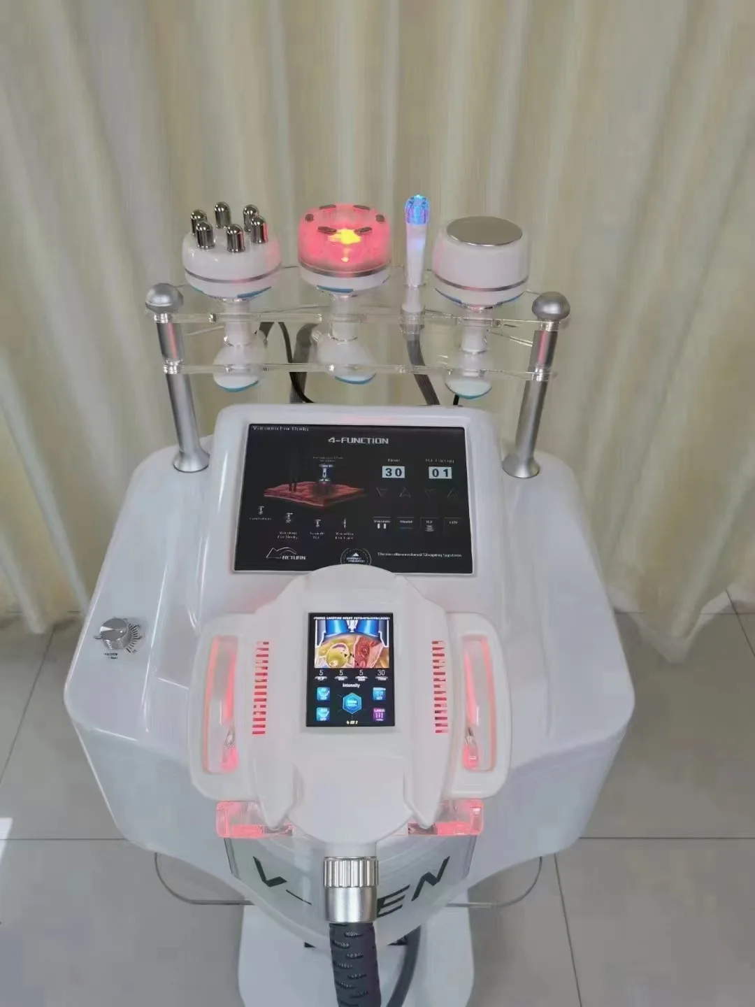 Desktop V10 Vila Shaping Fiber 40K Body Carving Instrument, negative Pressure Vacuum Roller Compact Body Multifunctional Instrum