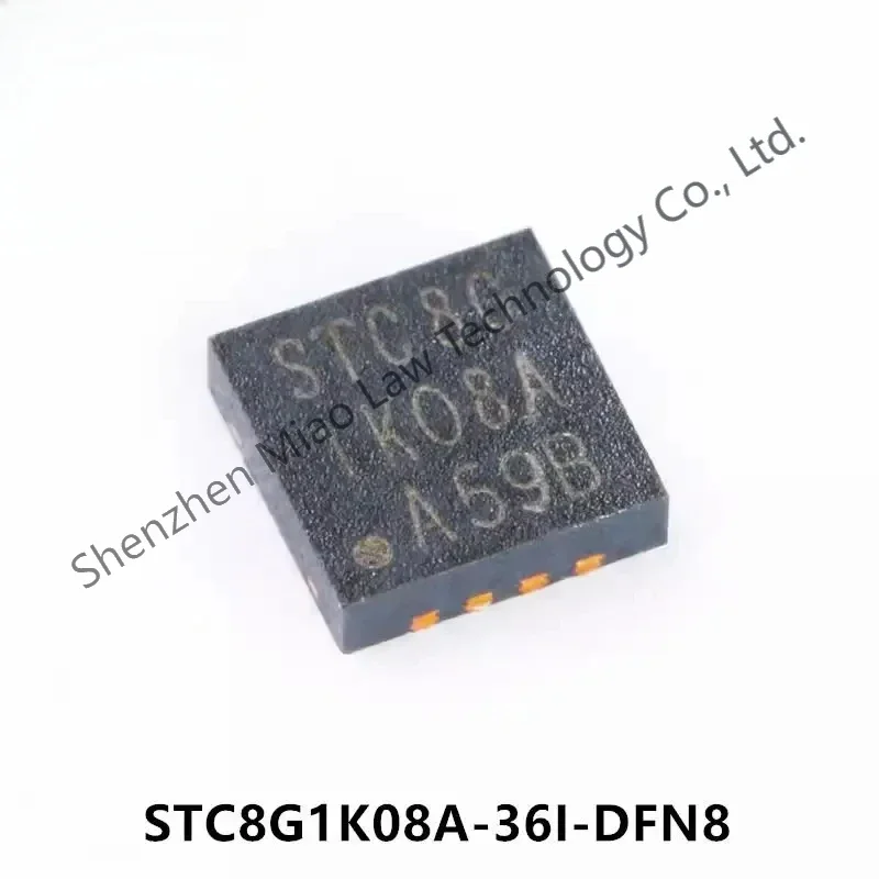 

25pcs STC8G1K08A STC8G1K08 STC8G1K08A-36I STC 8G1K08A DFN8 1T 8051 Microcontroller MCU IC Controller Chip STC8G1K08A-36I-DFN8