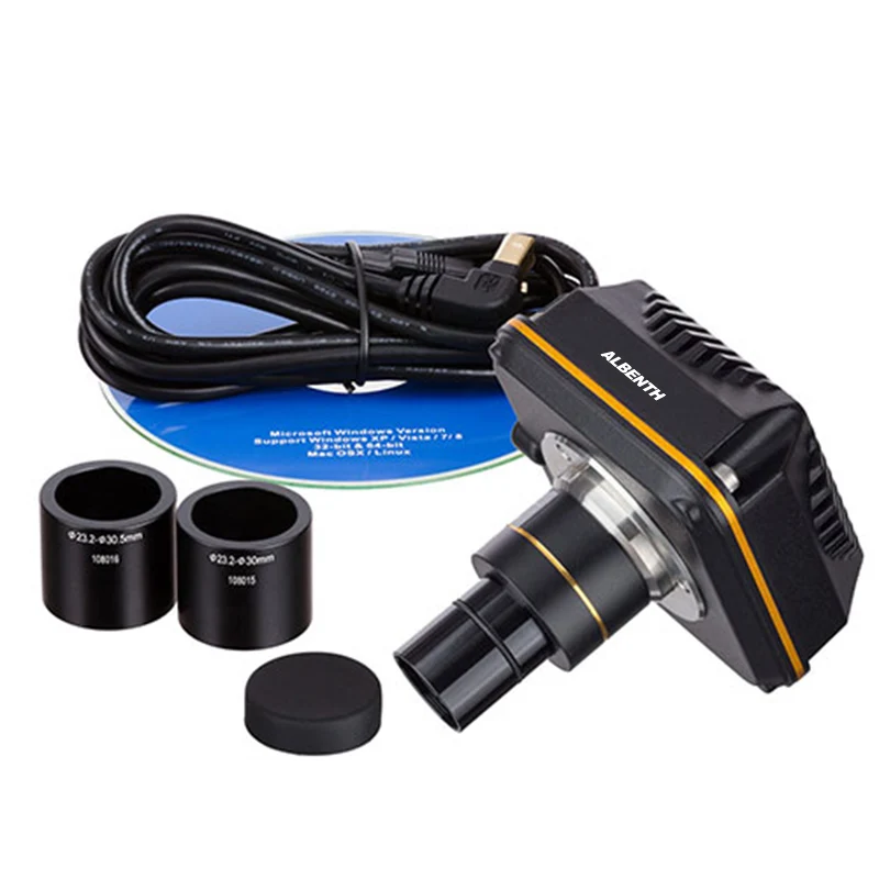 

Albenth 10MP CMOS Camera SONY IMX577(C) 1/2.3“ Sensor USB3.0 C-Mount Color CMOS Microscope Camera