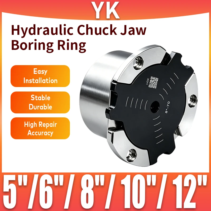 

High Precision Hydraulic Three Jaw Chuck Trimmer Is Used As A CNC Lathe Jaw Boring Tool for 5/6/7/8/10/12 Inch Three Jaw Chucks