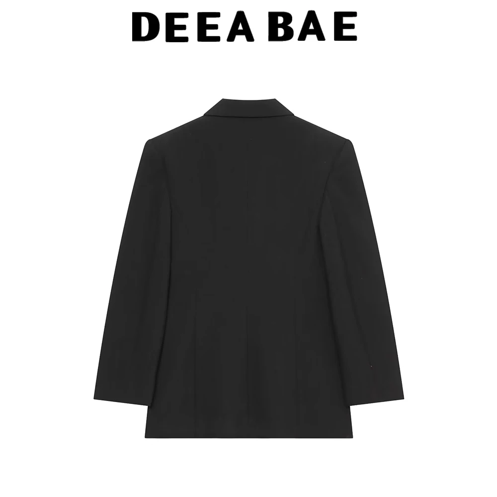 DEEABAE Women's 2026 new autumn outfit fashionable and personalized hourglass shaped casual suit jacket
