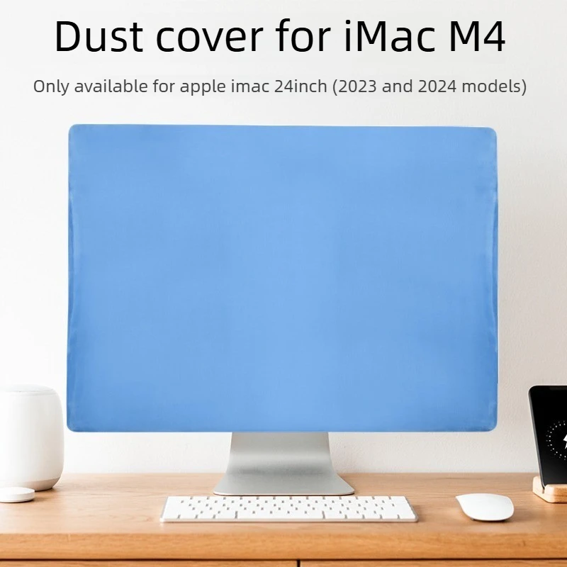 

Dust Cover for Apple iMac 24 Inch 2023 2024 Models Computer Protective Case Cloth Screen Protector Scratch Prevention