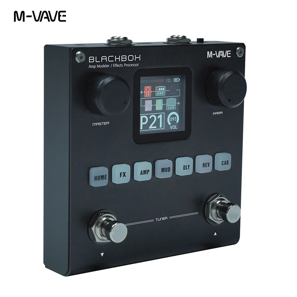 【新品未使用】M-VAVE ANNBLACKBOX IR AMPモデリング M-VAVE ANNBLACKBOX Multifunctional Guitar/Bass Effect Pedal