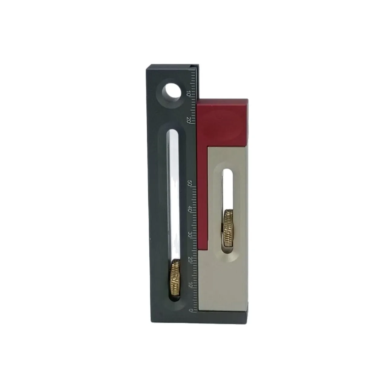 Woodworking saw slit regulator positioner, slotting compensation gauge, woodworking precision measurement adjustment tool