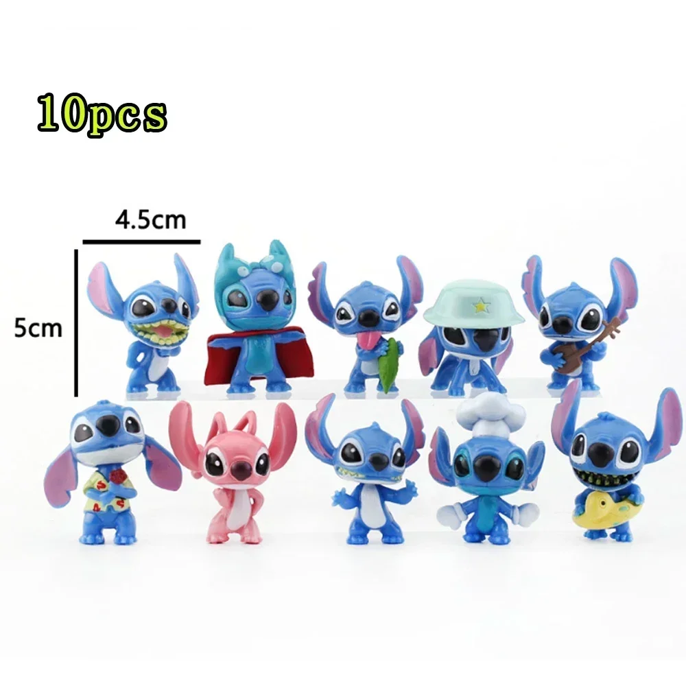 @ 12 pièces figurines d'anime point poupée dessin animé point jouet ornements Micro paysage gâteau décoration modèle Pvc Figure enfant cadeau d'anniversaire