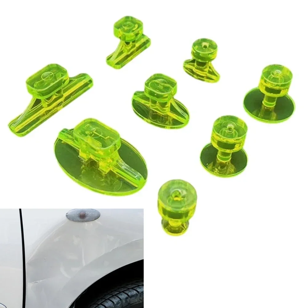 8X Universal  Car Dent Repair Tabs Dent Puller Tabs Removal Tools Tabs Car Body Dent Remover Suction Gasket Part 2024 Hot Sale