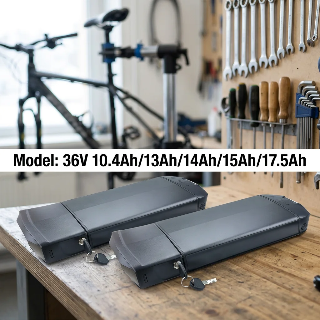 Brilliance Luggage Carrier Li-ion Battery 36V 10.4Ah 13Ah 14Ah for Zenith Bikes NCM Hamburg Munich Bluewheel BXB55 Electric Bike