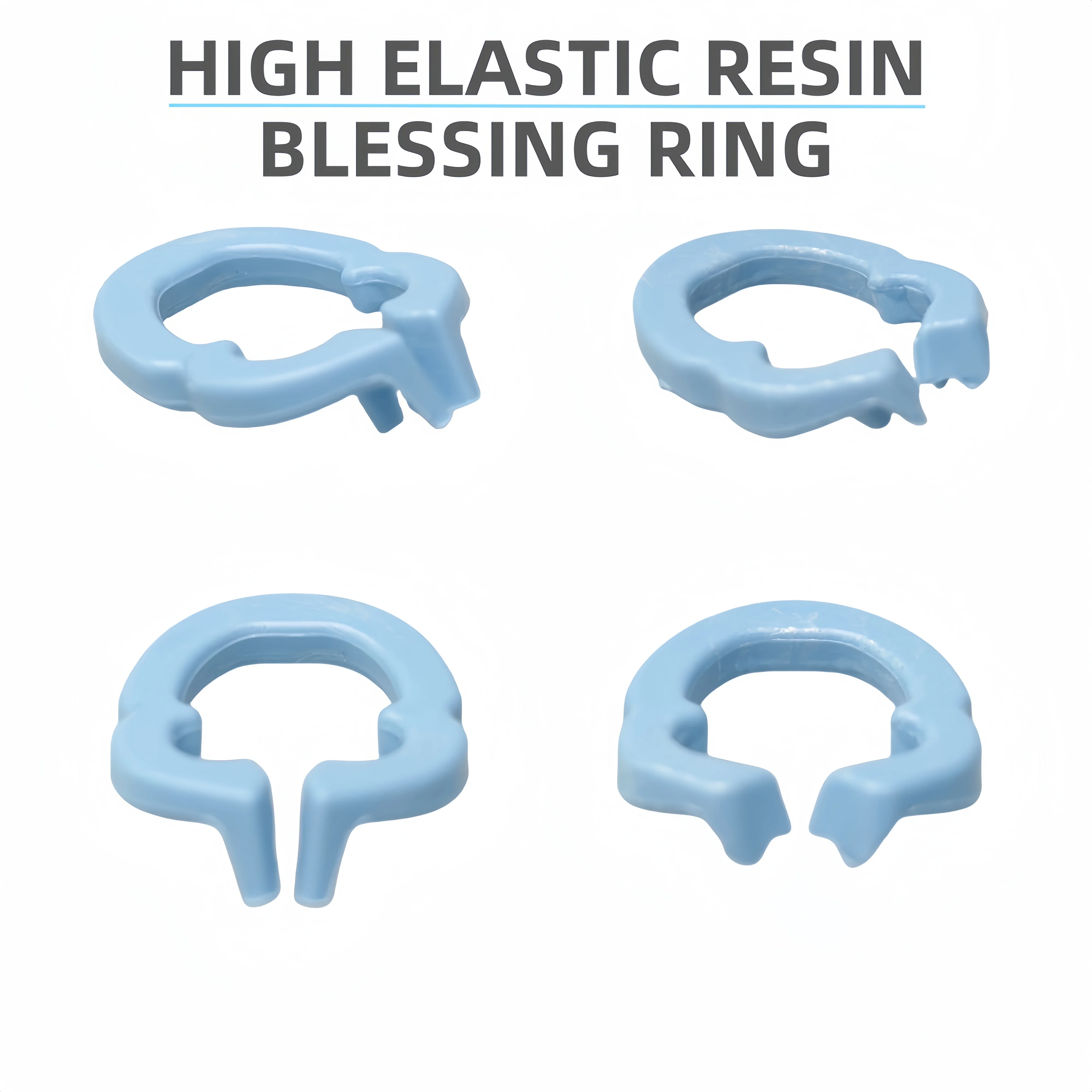 

4pcs Professional Dental Matrix Clamps Autoclavable Stainless Steel Resin Rings for Sectional Matrices Composite Restoration