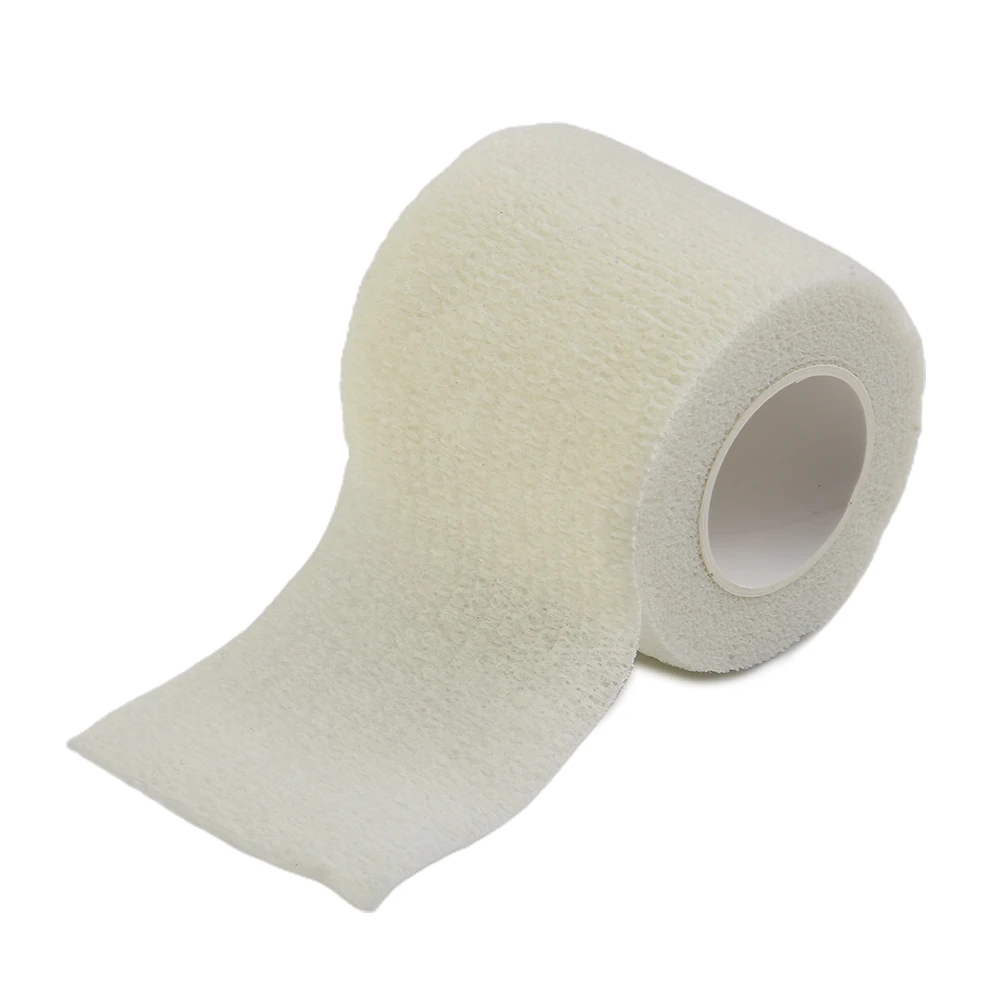 Envoltórios de joelho auto-adesivos para esportes, bandagem flexível, tecido multifuncional, durável, alta qualidade, 5cm x 4,5 m