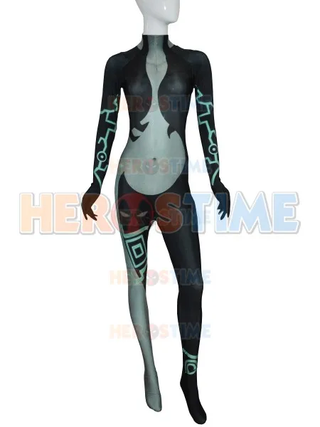 

Halloween Adults Female Twilight Princess Woman Cosplay Costumes Superhero Zentai Suit Bodysuit Party Jumpsuits